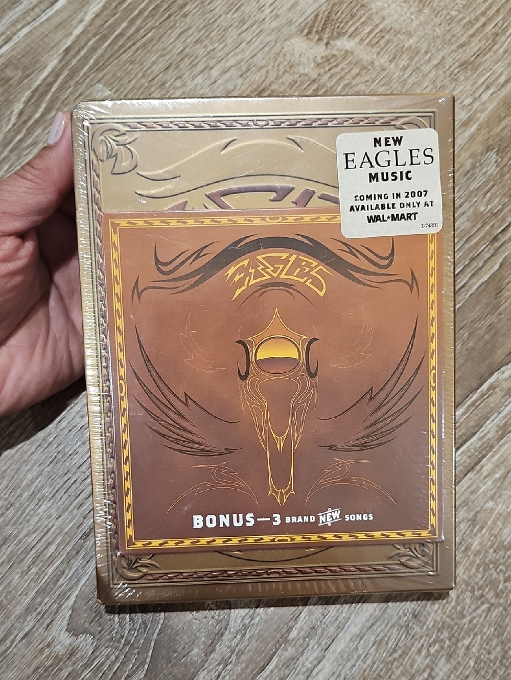 Eagles Music CD/DVD Box Set — Brown & Gold Artwork SEALED